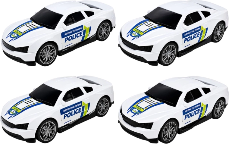 Policejní autíčka v balení