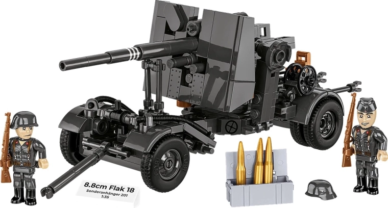 Realistický model legendy 8,8 cm FLAK 18