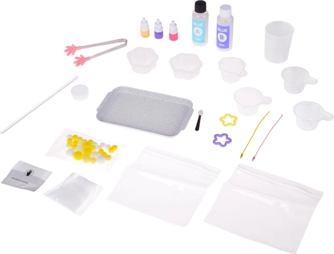 Kompletní výbava pro výrobu slizu