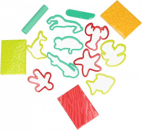 Zábavné tvary a textury se safari motivy