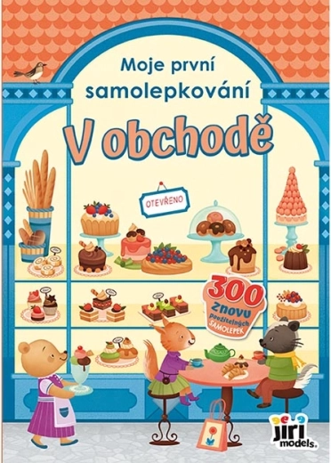 Moje první samolepkování v obchodě