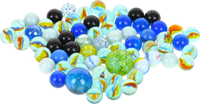 Hladké a lesklé sklo pro skvělé koulení