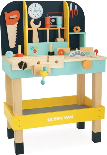 Dřevěný dětský pracovní stůl Alexa s nářadím Le Toy Van