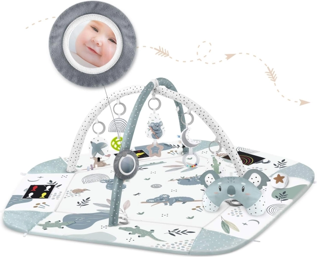 Prostorná a měkká zóna pro hraní i bříško