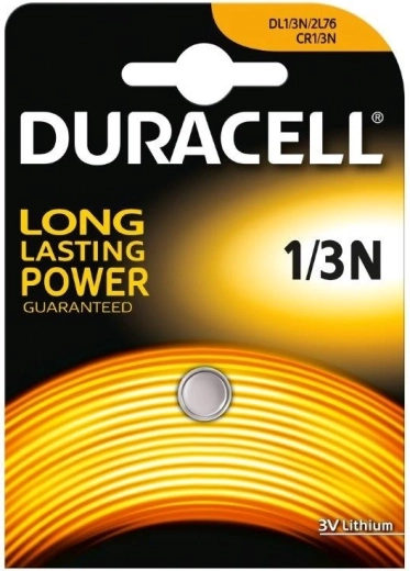 Duracell lithiová knoflíková baterie 1/3N 3 V