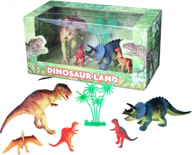 sada dinosaurů 5–13 cm v krabičce