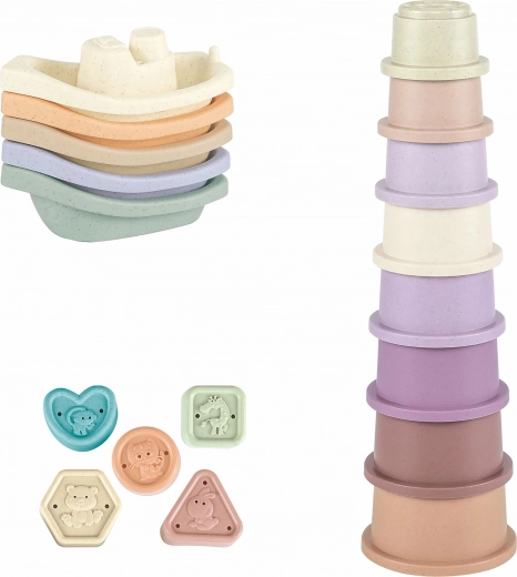 Kyblík s hračkami do vany pro děti