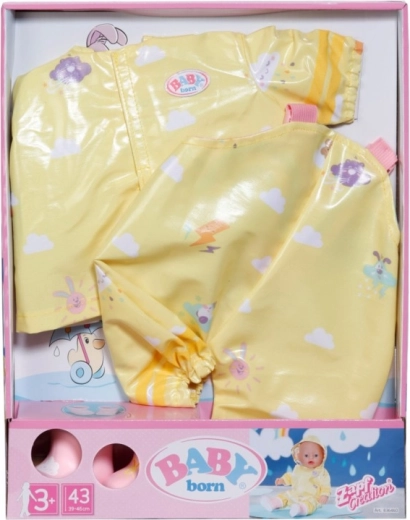 BABY born dešťová souprava Deluxe pro panenky 43 cm