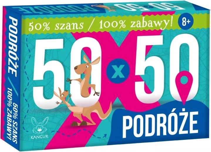 50 x 50: Cestování – party hra rychlých rozhodnutí