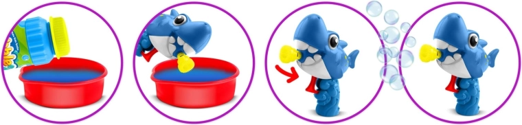 Moře bublinek bez baterií