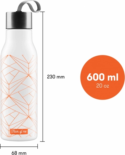 Praktický objem 600 ml na každý den