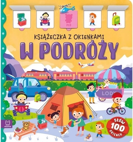 W podróży – knížka s okénky (100 okének, 100 slov)