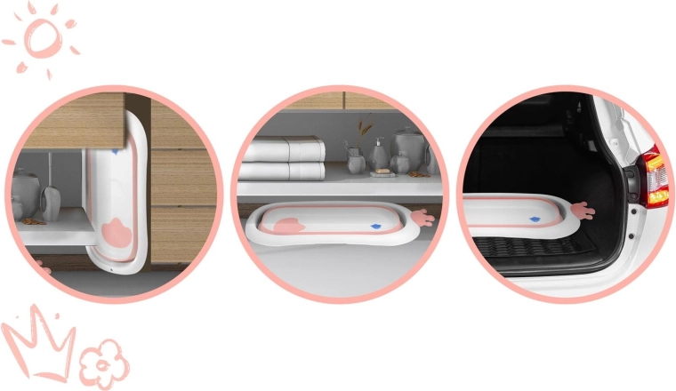 Skládací design šetří místo