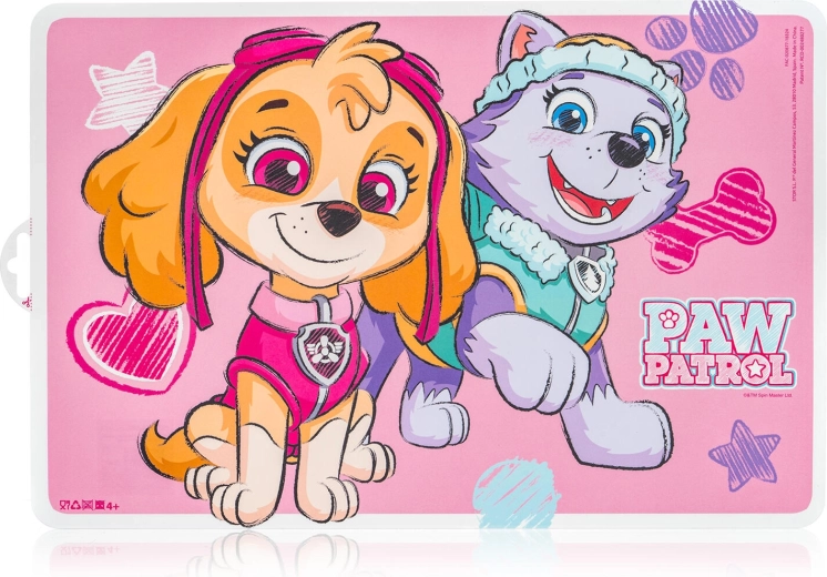 Plastové dětské prostírání PAW PATROL Girl 43 × 28 cm