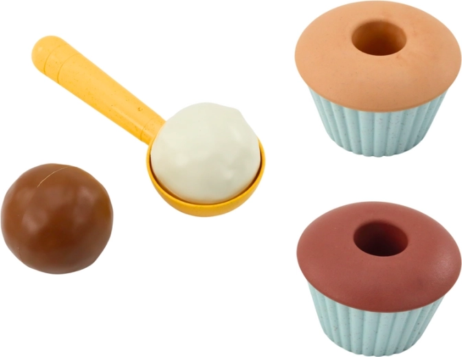 Lopatka a formičky pro snadné porcování