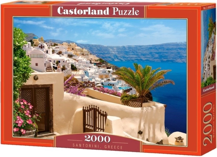 Castorland puzzle Santorini, Řecko 2000 dílků