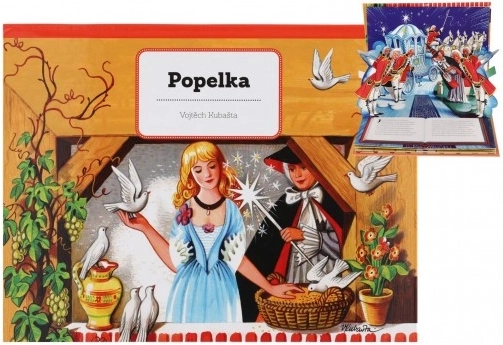 popelka – prostorové leporelo s 3d scénami (cz)