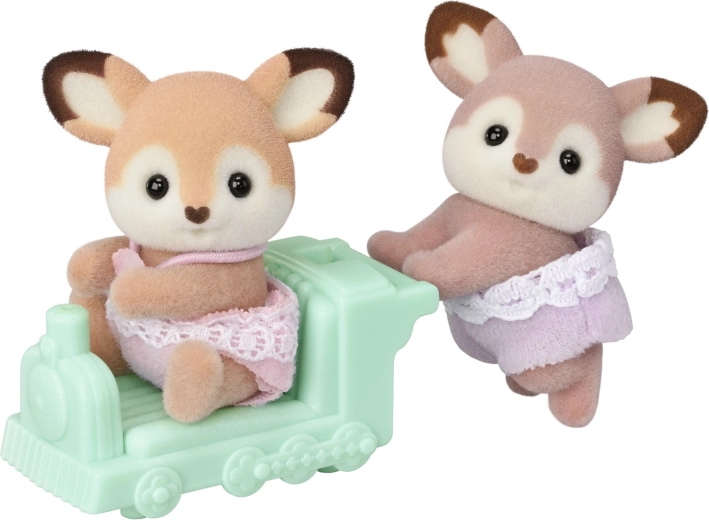 Jelínčí dvojčata s vláčkem SYLVANIAN FAMILIES