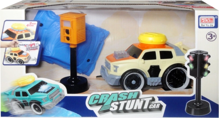 Terénní auto se zvukem a světlem s odpalovačem a radarem