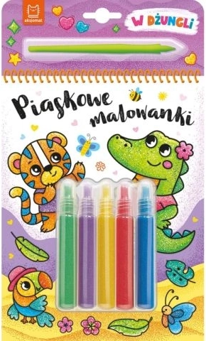 Pískové omalovánky V džungli