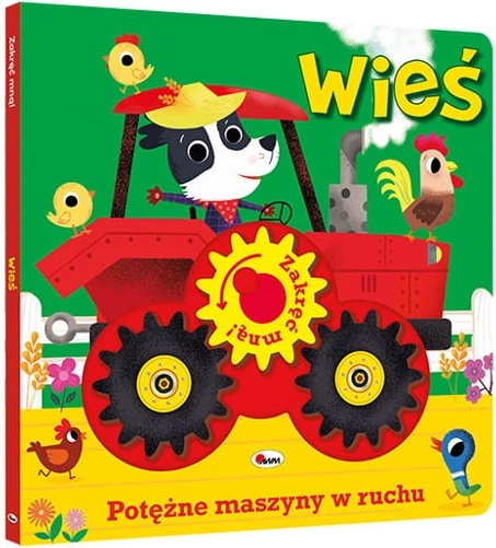Zatoč se mnou! Vesnice – interaktivní knížka s ozubenými kolečky