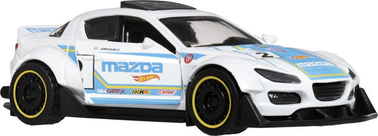 Detailní závodní design v měřítku 1:43