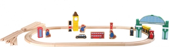 dřevěná vláčkodráha paddington – londýnská stanice, 43 dílů