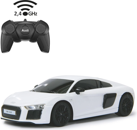 Jamara Audi R8 2015 RC auto 1:24 bílé 2,4 GHz