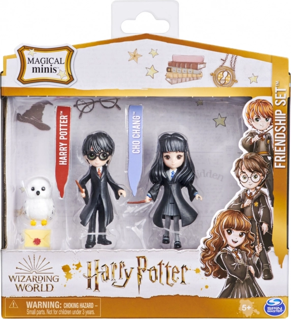 Harry Potter trojbalení přátel Harry, Cho a Hedvika