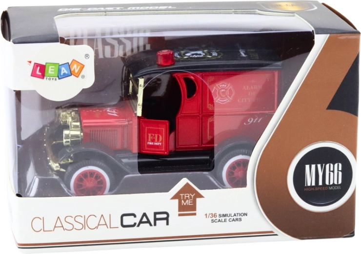 Autentický retro design v měřítku 1:36