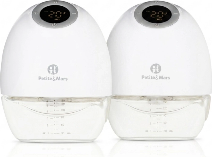 Petite&Mars elektrická handsfree odsávačka mateřského mléka Gaia Duo