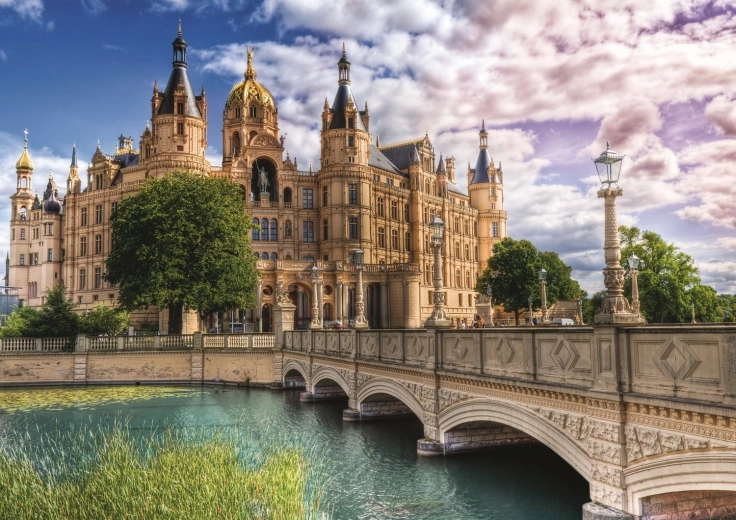 Puzzle 1000 dílků Zámek na Ostrově Trefl