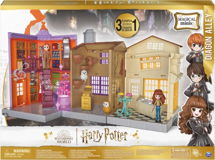 Harry Potter Příčná ulice – herní sada s figurkami a obchody