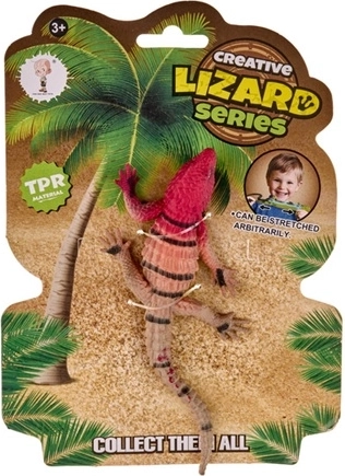 Hnědá figurka ještěrky