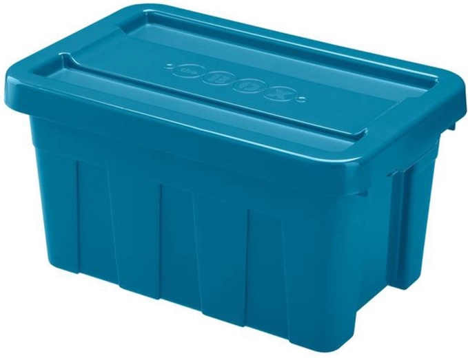 Plastový úložný box s víkem 20 l HEIDRUN
