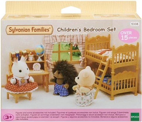 Sylvanian Families dětský pokoj s palandou