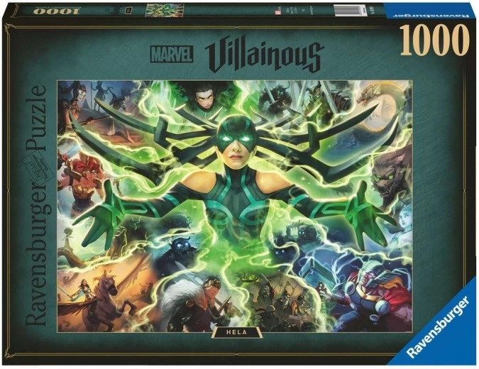 Ravensburger puzzle Villainous: Hela 1000 dílků