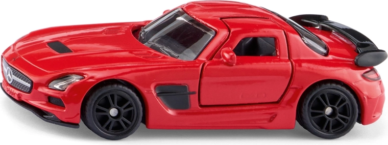 Siku Mercedes-Benz SLS AMG Black Series červený model auta v blistru