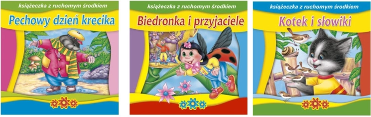 Knížka s pohyblivým středem