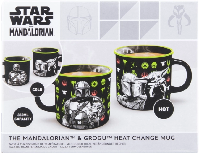 Hrnek měnící barvu Star Wars The Mandalorian