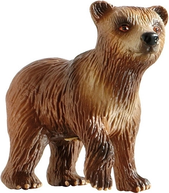 BULLYLAND medvídě hnědé – ručně malovaná figurka