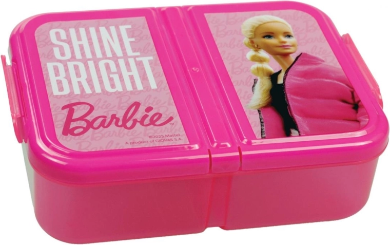 Vícekomorový box na svačinu Barbie