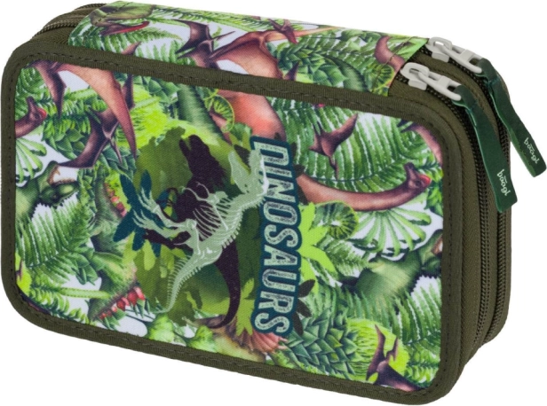 Baagl dvoupatrový školní penál Dinosaurs