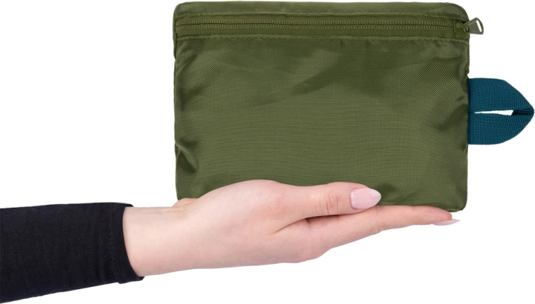 Skládací provedení s integrovanou kapsou