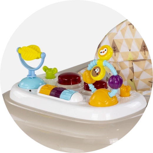 Interaktivní hrací pult se světly a melodiemi