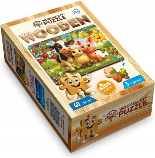 5 unikátně tvarovaných dílků