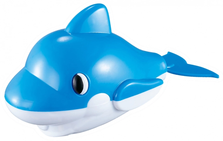 Natahovací delfín do vody