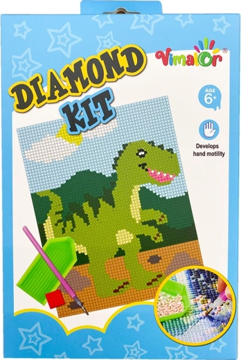 Diamantové malování BABY Dino – kreativní sada pro děti