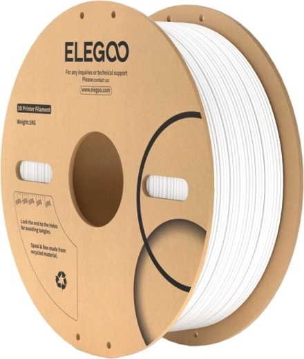 Elegoo abs filament bílý