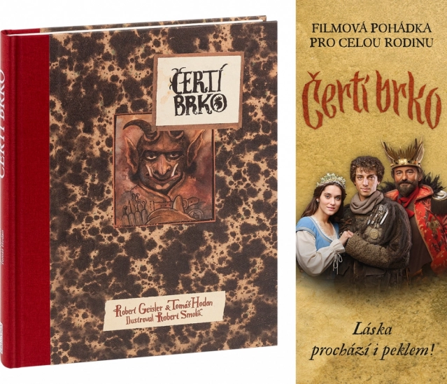 čertí brko – kniha podle filmové pohádky